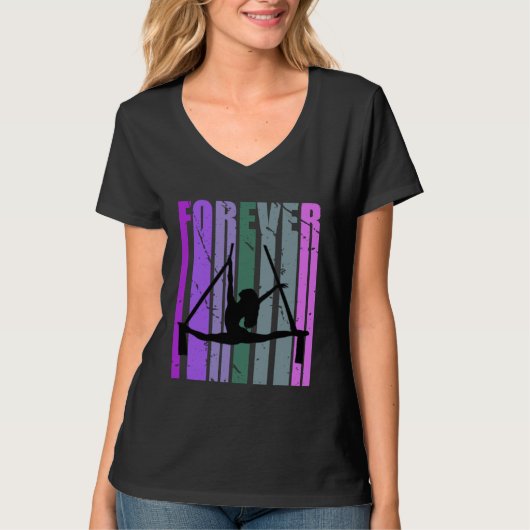 Forever Retro Aerialist Pretty Air Dancer Coach Co Tシャツ (正面)