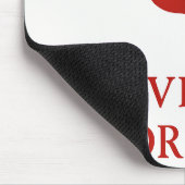 Forever Rose Bringing Warm Romantic Valentine マウスパッド (コーナー)