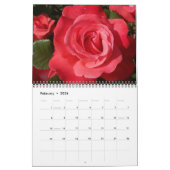 Forever Roses Calendar カレンダー (2月 2026)