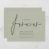 Forever Sage婚約発表に決定 (正面/裏面)