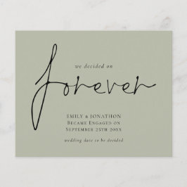 Forever Sage婚約発表に決定