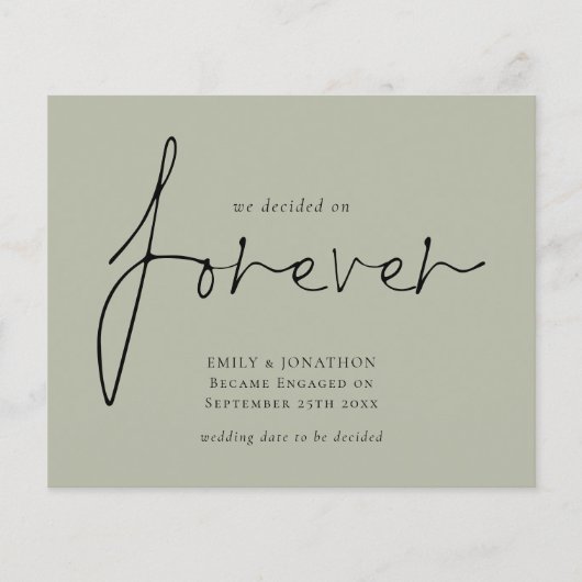 Forever Sage婚約発表に決定 (正面)