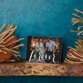 FOREVER Script Easelバックフォト フォトプラーク (側面)