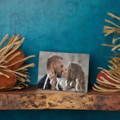 FOREVER Script Easel Back Photo Frameless フォトプラーク (側面)