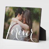 FOREVER Script Easel Back Photo Frameless フォトプラーク (側面)