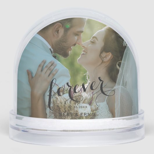 Forever Snow Globe Gift for Love and Remembrance (正面)