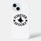 Forever Spooky Ghost & Pumpkin Phone Case Case-Mate iPhoneケース (裏面)