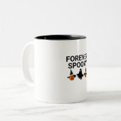 Forever Spooky Halloween Mug ツートーンマグカップ (正面左)