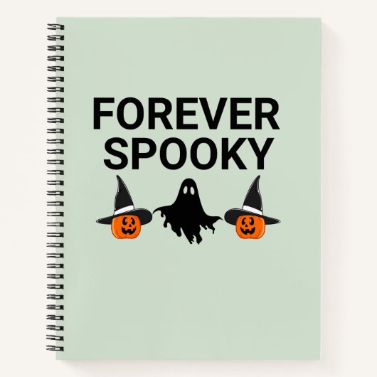 Forever Spooky Notebook ノートブック (正面)