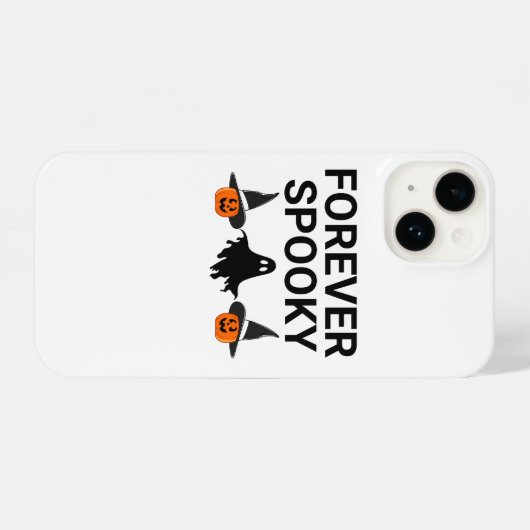 Forever Spooky Phone Case iPhoneケース (裏面横)