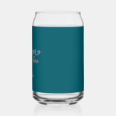 Forever Starts Here Custom Date  ガラス缶 (左)