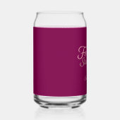 Forever Starts Here Custom Date  ガラス缶 (右)