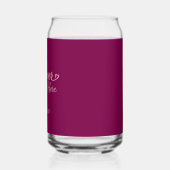 Forever Starts Here Custom Date  ガラス缶 (左)