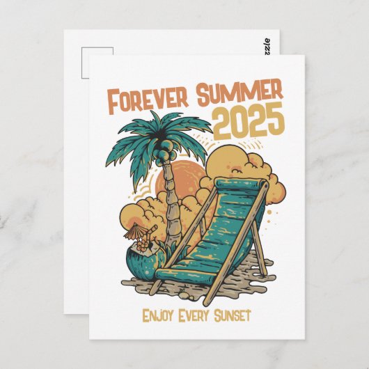 Forever Summer 2025 -楽しむ Every Sunset ポストカード (正面/裏面)