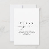 Forever Thank 結婚's Thank You Photo Card サンキューカード (裏面)