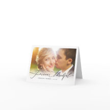Forever Thank Script Photo 結婚's Thank You