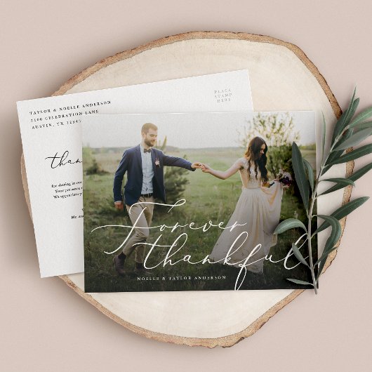 Forever Thank Thank Youポストカード ポストカード