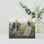 Forever Thank Thank Youポストカード ポストカード (スタンド正面)