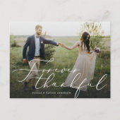Forever Thank Thank Youポストカード ポストカード (正面)