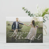 Forever Thank Thank You Photo Card サンキューカード (スタンド正面)