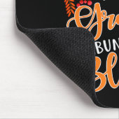 Forever Thankful Always Grateful Abundantly Blesse マウスパッド (コーナー)