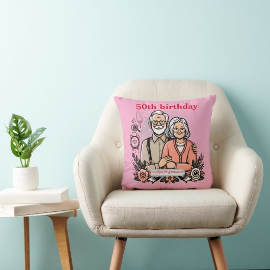 Forever Together – 50th Celebration Cushion クッション (椅子)