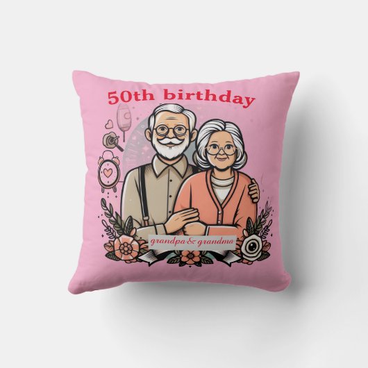 Forever Together – 50th Celebration Cushion クッション (裏面)
