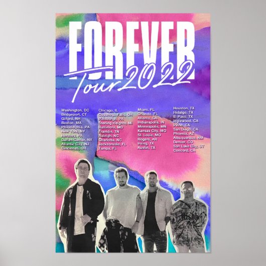 Forever Tour 2022 （オプション1） ポスター (正面)
