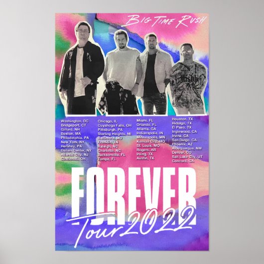 Forever Tour 2022 （オプション2） ポスター (正面)