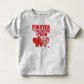 Forever Valentine Crew トドラーTシャツ (正面)