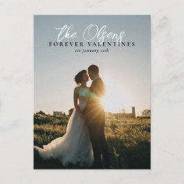 「Forever Valentines」バレンタインの写真はがき シーズンポストカード