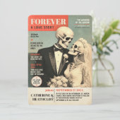 FOREVER Wedding Gazette Invitation 招待状 (スタンド正面)
