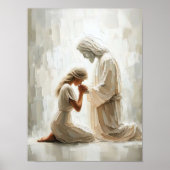 Forever with You, Christian Wall Art, Jesus with  ポスター (正面)
