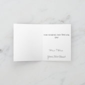 FOREVER WOODLAND STREAMへのパスありがとう サンキューカード (内部)