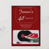 『Forever Young』第40回招待状James 招待状 (正面/裏面)