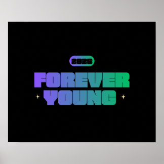 FOREVER YOUNG 2026, YOUTHFUL SPIRIT, NEW YEAR MOTI ポスター