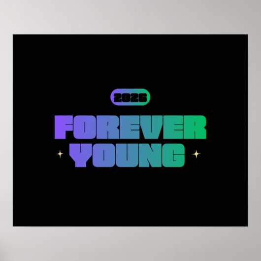 FOREVER YOUNG 2026, YOUTHFUL SPIRIT, NEW YEAR MOTI ポスター (正面)