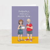 『Forever Young』65誕生日 カード (正面)