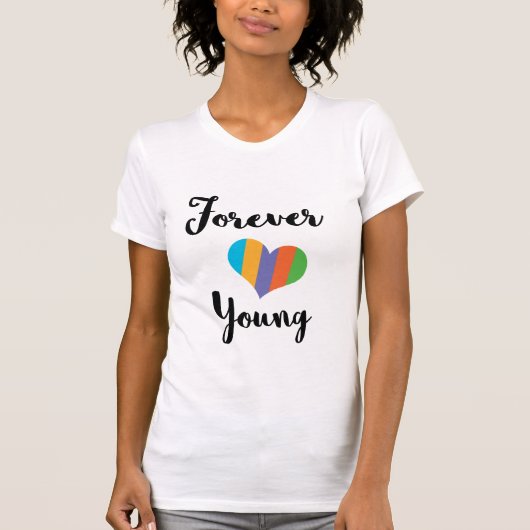 Forever young R+F, skin care consultant Tシャツ (正面)