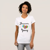 Forever young R+F, skin care consultant Tシャツ (正面フル)