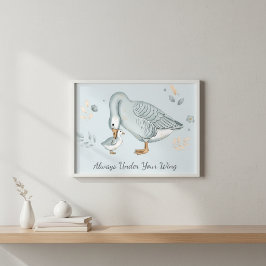 Forever Your Little Gosling Mother's Day Gift ポスター