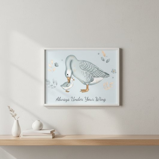 Forever Your Little Gosling Mother's Day Gift ポスター