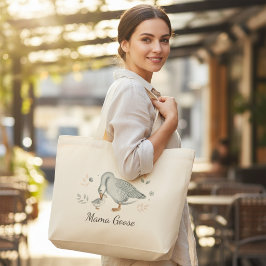Forever Your Little Gosling Mother's Day Gift ラージトートバッグ