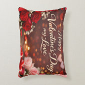 'Forever Your Valentine' Accent Pillow アクセントクッション (正面(垂直))