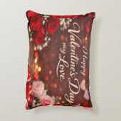'Forever Your Valentine' Accent Pillow アクセントクッション (裏面(縦))