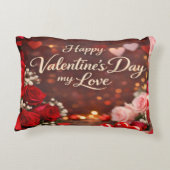 'Forever Your Valentine' Accent Pillow アクセントクッション (裏面)