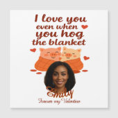 'Forever Your Valentine' personalizedMagnetic Card (正面)