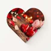 'Forever Your Valentine' Spiral Notebook ノートブック (裏面)