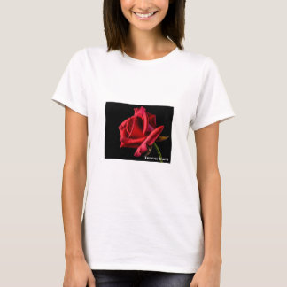 Forever Yours Red Rose Women's T-Shirt – ロマンチック Tシャツ