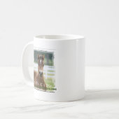 ForeverMorgansは1生命一度に産みます コーヒーマグカップ (正面左)